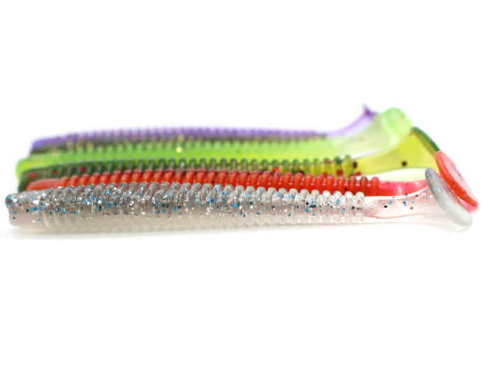 Hitfish Tukashine 6.3CM (2.5 inch), culoare R09 (10buc/plic) - imagine 5
