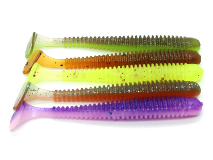 Hitfish Tukashine 7.6CM (3 inch), Floating, culoare R104 (6buc/plic) - imagine 4