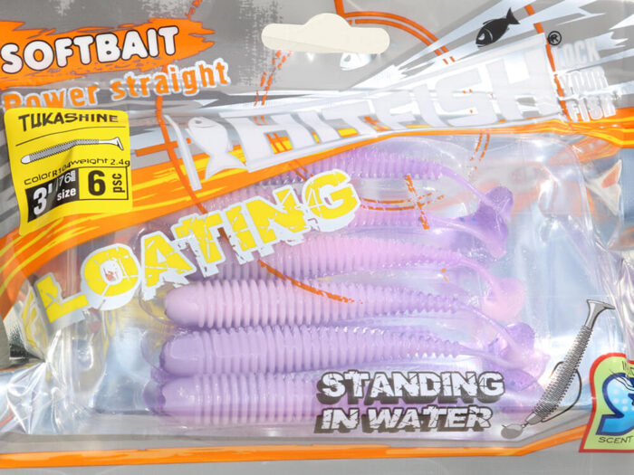 Hitfish Tukashine 7.6CM (3 inch), Floating, culoare R104 (6buc/plic) - imagine 12