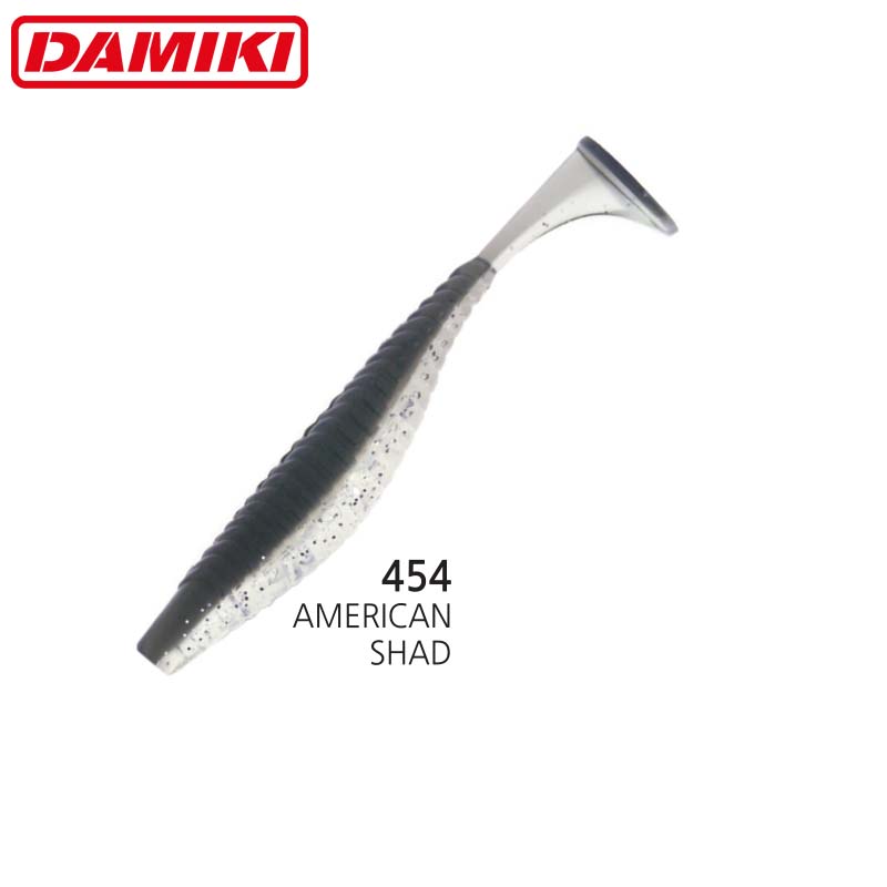 Damiki Armor Shade Paddle 10CM (4'') - 454 (American Shad)
