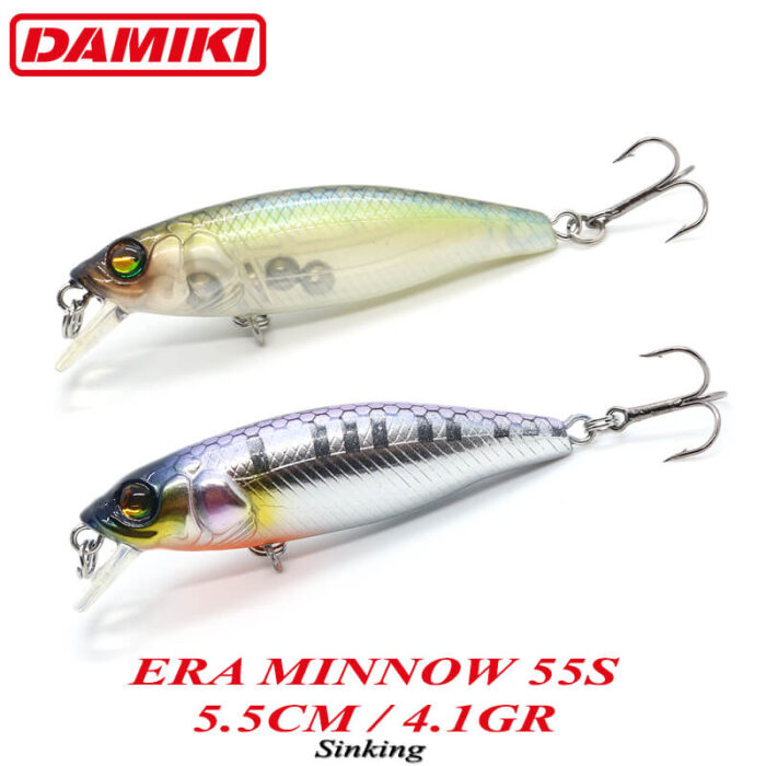 Damiki ERA-55 5.5CM, 4.1Gr (Sinking), 601 (Red Sunfish) - imagine 14