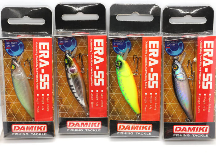 Damiki ERA-55 5.5CM, 4.1Gr (Sinking), 601 (Red Sunfish) - imagine 18