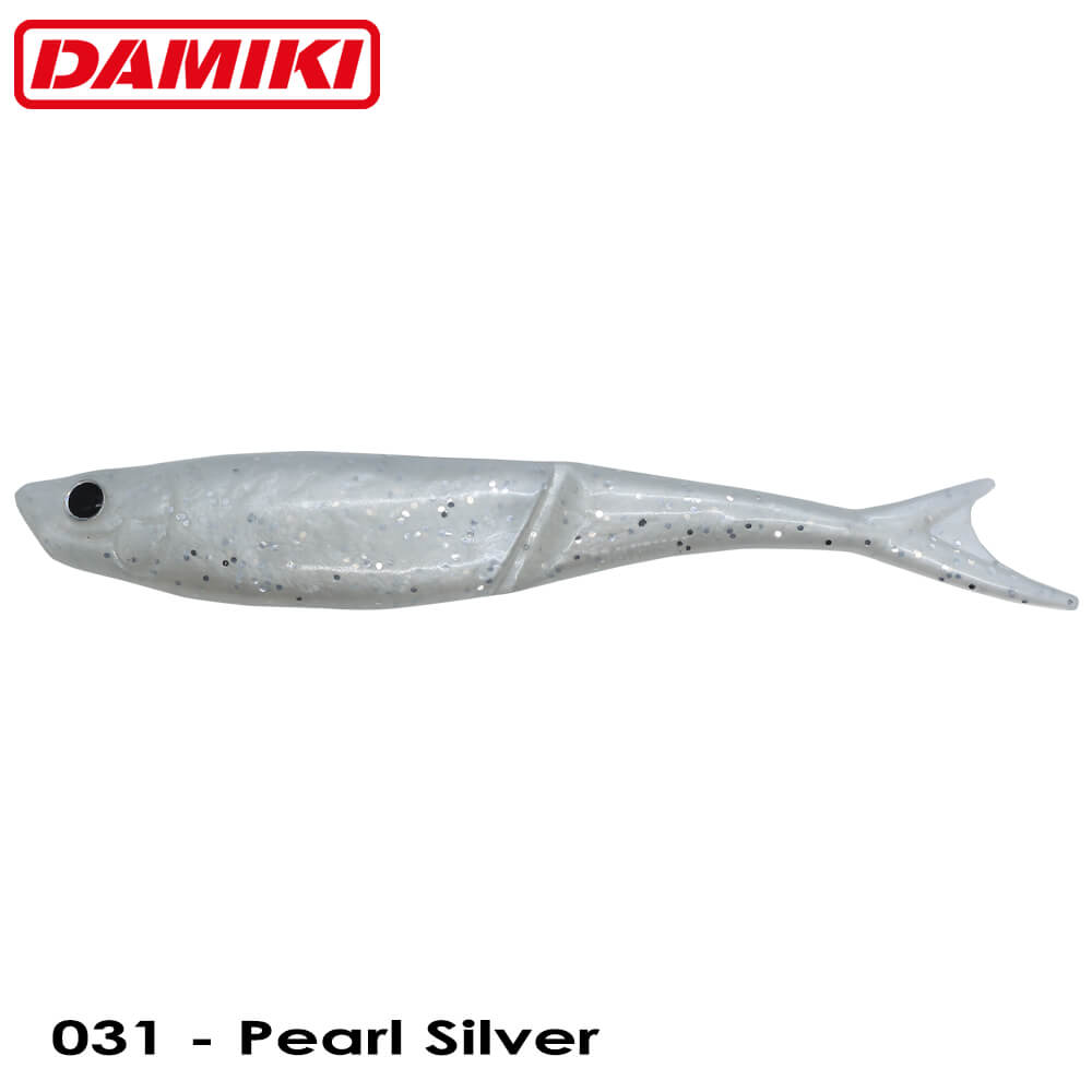 Damiki Gizzard 14CM (5.5'') - 031 (Pearl Silver)