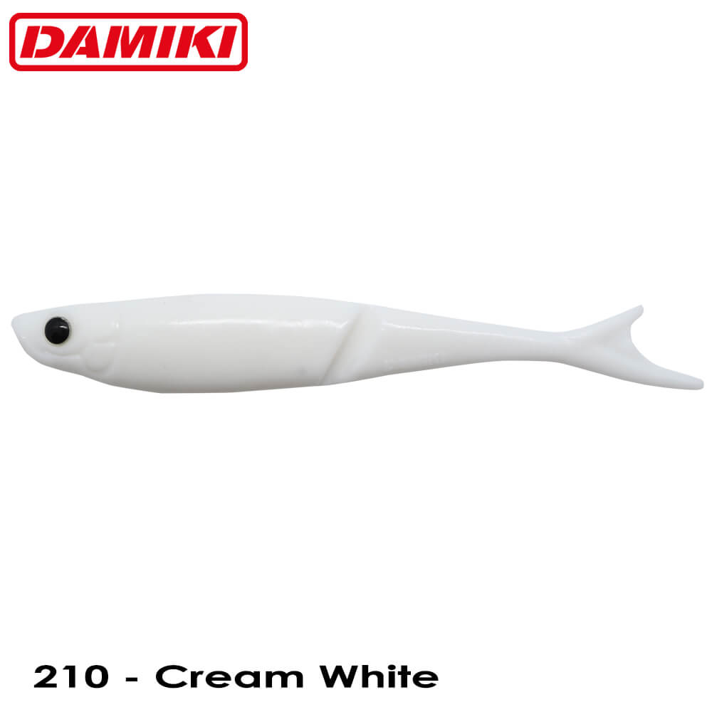Damiki Gizzard 14CM (5.5'') - 210 (Cream White)