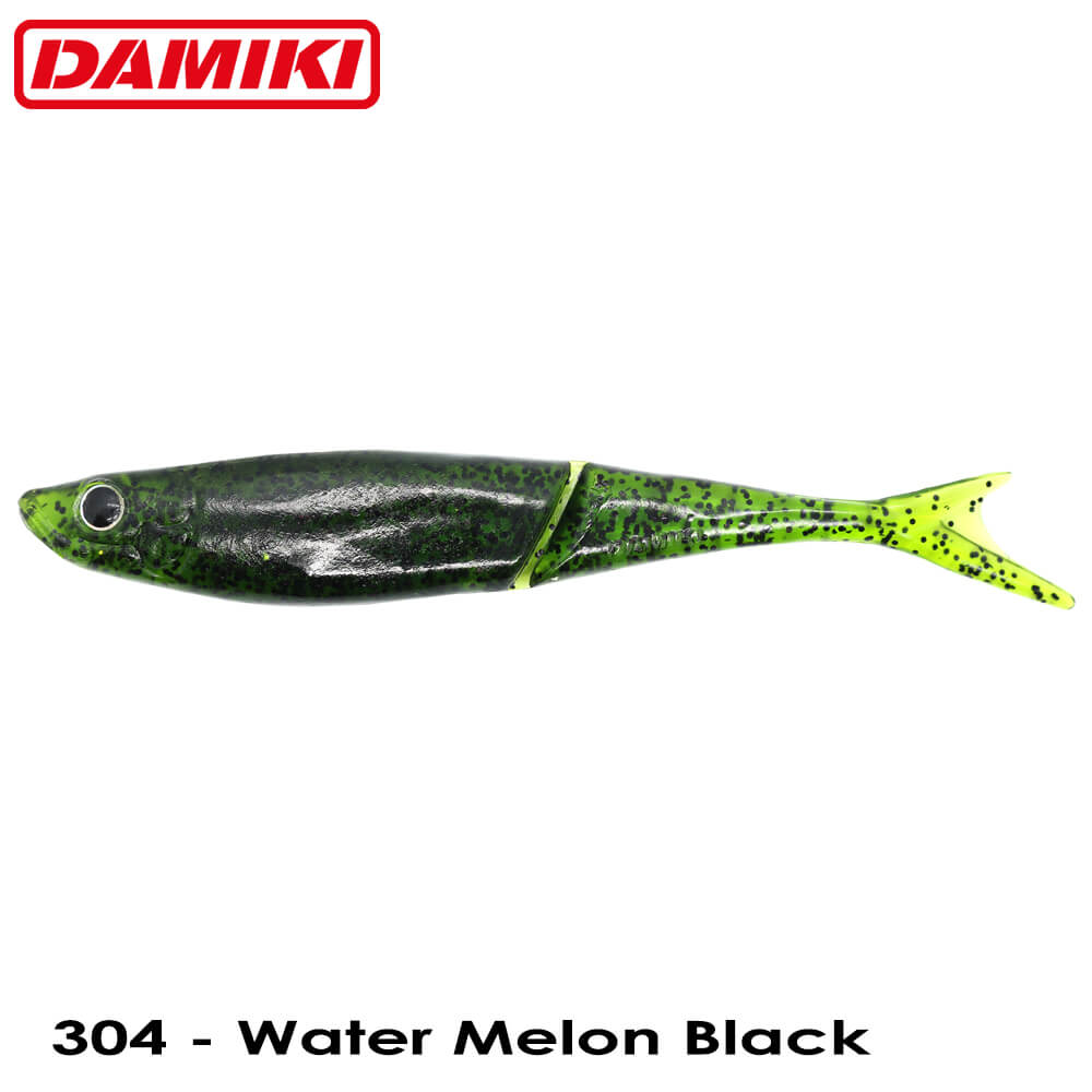 Damiki Gizzard 14CM (5.5'') - 304 (Watermelon Black)