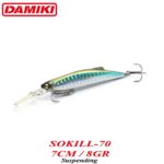 Damiki SOKILL-70 7CM, 8gr (Suspending)