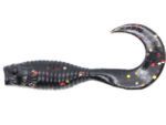 Damiki WOW Grub 5.1CM (2 inch), 014 (Black Mix Flake), 16buc/plic