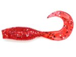 Damiki WOW Grub 5.1CM (2 inch), 108 (Red Silver), 16buc/plic