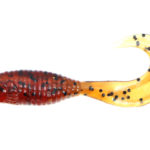Damiki WOW Grub 5.1CM (2 inch), 902 (Light Cinnamon), 16buc/plic
