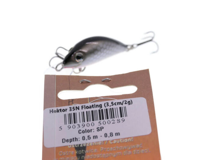 Gloog Hektor 35N, 3.5cm, 2gr (Floating), SP (Srebrna Plotka) - imagine 4