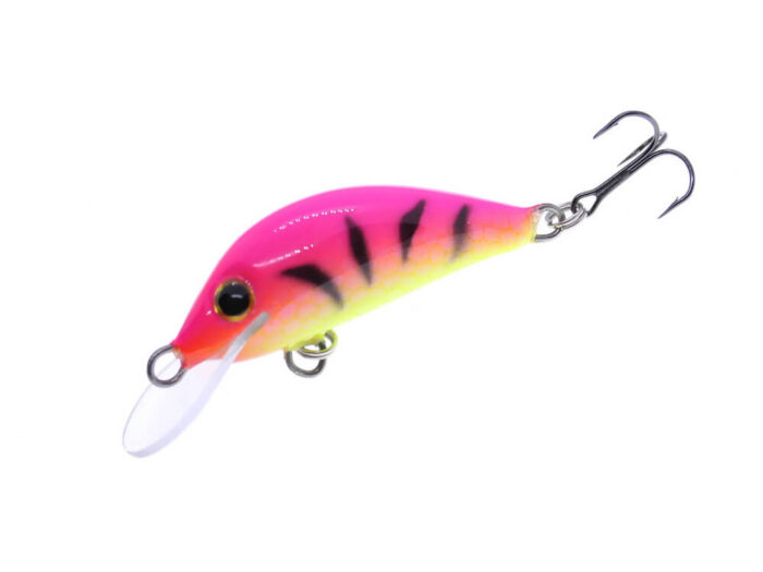 Gloog Hektor 35N, 3.5cm, 2gr (Floating), TP (Tiger Pink) - imagine 3