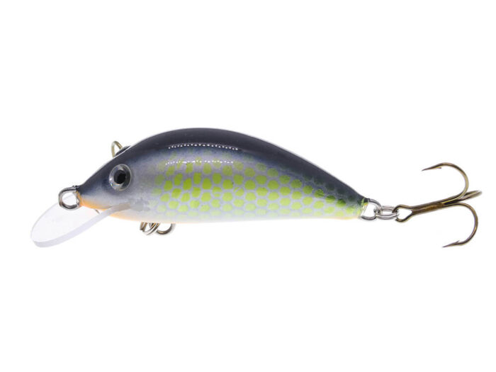 Gloog Hektor 40N, 4cm, 4.5gr (Sinking), RGF (Roach Green Fluo) - imagine 2