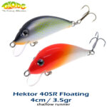 Gloog Hektor 40SR, 4cm, 3.5gr (Floating)