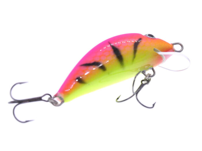 Gloog Hektor 40SR, 4cm, 3.5gr (Floating), TP (Tiger Pink) - imagine 5