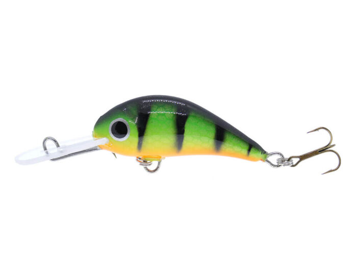 Gloog Parys 40N, 4cm, 2.5gr (Floating), PGF (Perch Green Fluo) - imagine 2