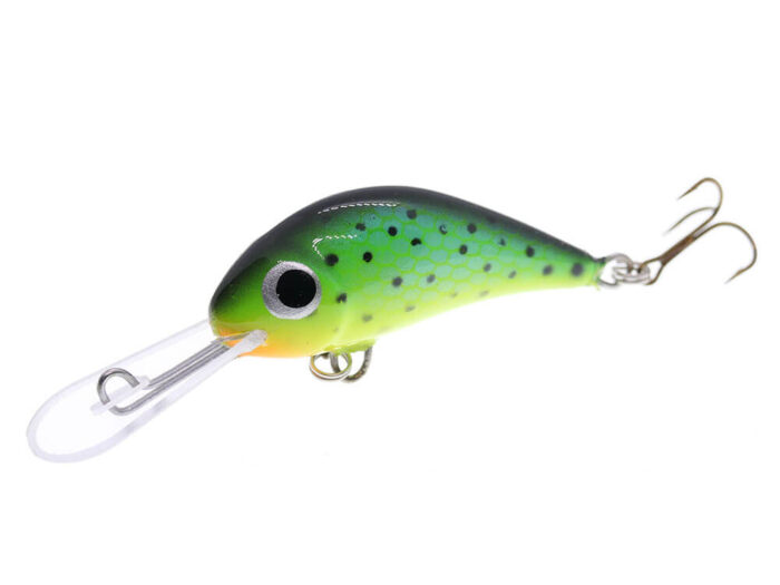 Gloog Parys 40N, 4cm, 2.5gr (Floating), STG (Sea Trout Green) - imagine 3