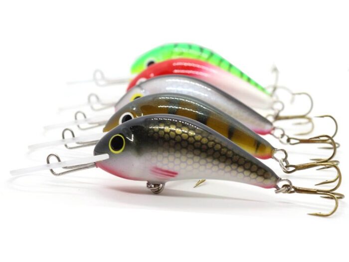 Gloog Parys 50N, 5cm, 5gr (Floating), PGF (Perch Green Fluo) - imagine 8