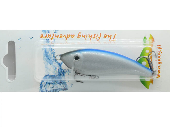 Gloog Hermes 70S 7cm, 12gr (Sinking), SB (Silver Blue) - imagine 6