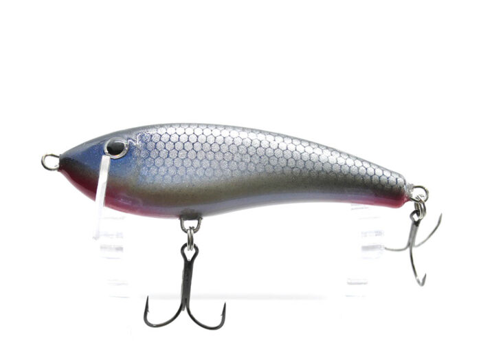 Gloog Hermes 70S 7cm, 12gr (Sinking), SC (Srebrno Czarny) - imagine 5