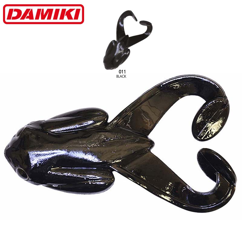 Damiki Air Frog 10.2CM (4 inch) Floating, 011 (Black)