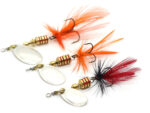 Ilba rotativa Tondo Mosca (Fly), Silver + Fly Orange, nr.2, 5gr (100102) - imagine 8