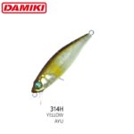 Damiki ERA-55 5.5CM, 4.1Gr (Sinking), 314H (Yellow Ayu) - imagine 2