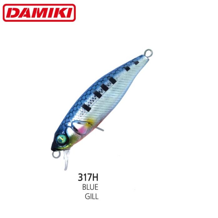 Damiki ERA-55 5.5CM, 4.1Gr (Sinking), 317H (Blue Gill) - imagine 2