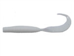 Damiki Leeches Tail 10.2CM (4 inch), 210 (Cream White), 12buc/plic