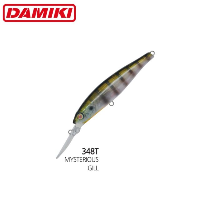 Damiki ABYSS-90 9CM, 13.5gr, Suspending, 348T (Mysterious Gill) - imagine 2