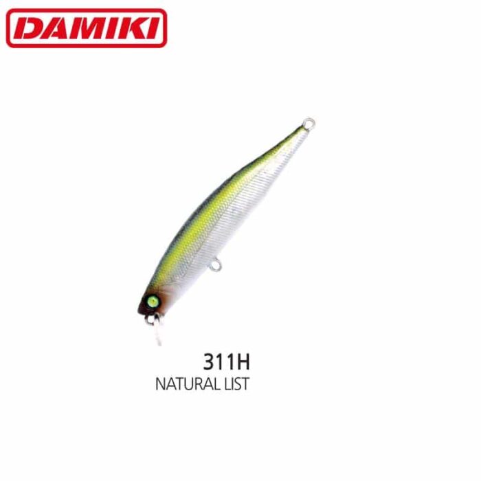 Damiki AXE SERPENT-75 7.5CM, 8gr (Suspending), 311H (Natural List) - imagine 2