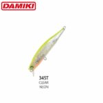 Damiki AXE SERPENT-75 7.5CM, 8gr (Suspending), 345T (Clear Neon) - imagine 2