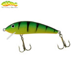 Gloog Kalipso 80SR, 8cm, 11gr (Floating), PGF (Perch Green Fluo)