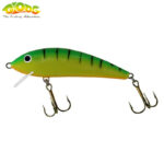 Gloog Kalipso 80SR, 8cm, 11gr (Floating), TGF (Tiger Green Fluo)