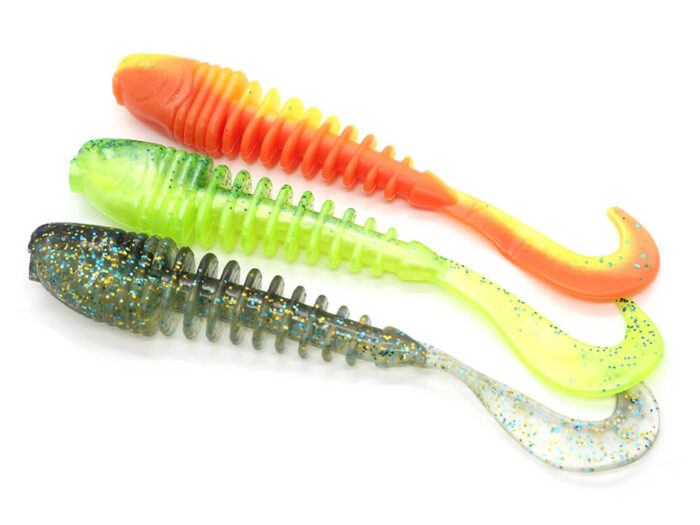 KP Baits Skeleton Grub 10CM (4 inch), culoare 077 (5buc/plic) - imagine 4