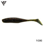 KP Baits Lazy Shad 7.5CM (3 inch), culoare 106 (5buc/plic)