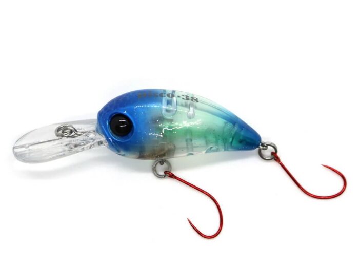 Damiki Disco Deep Trout-38 3.8CM, 4.5gr, 402T (Blueback Flash) - imagine 2