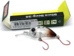 Damiki Disco Deep Trout-38 3.8CM, 4.5gr, 412T (Ghost Clear Brown) - imagine 3