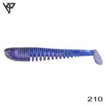KP Baits Skeleton Shad 7.5CM (3 inch), culoare 210 (5buc/plic)