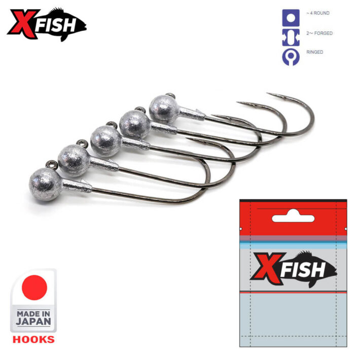 Xfish Aberdeen Jig Bila, marime #5/0, 9gr (5buc/plic) - imagine 3