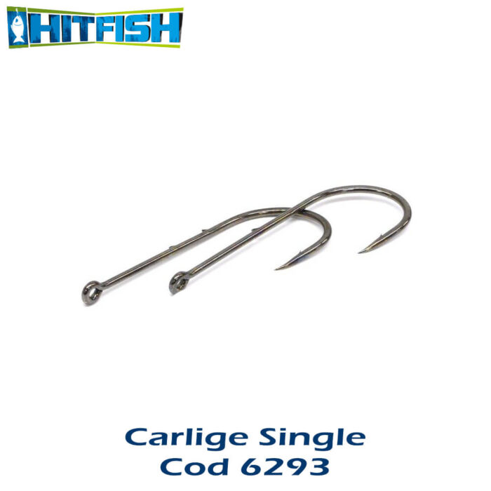 Hitfish Carlig Single (6293), marime 1 (8buc/plic) - imagine 2