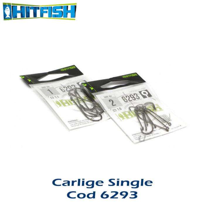 Hitfish Carlig Single (6293), marime 1 (8buc/plic) - imagine 3