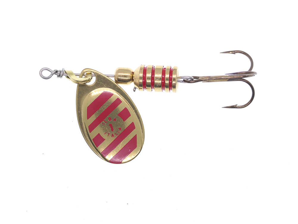 Ilba rotativa Tondo Gold/Red Zebra (aurie cu dungi rosii) - nr.1/3gr (21211)