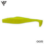 KP Baits Natural Shad 8.75CM (3.5 inch), culoare 005 (Chartreuse Pearl) (5buc/plic)