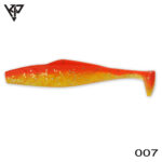 KP Baits Natural Shad 8.75CM (3.5 inch), culoare 007 (Orange Silver Shin (5buc/plic)er)
