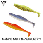 KP Baits Natural Shad 8.75CM (3.5 inch) 5buc/plic