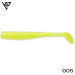 KP Baits Slim Shad 10CM (4 inch), culoare 005 (Chartreuse Pearl) (5buc/plic)