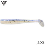 KP Baits Slim Shad 10CM (4 inch), culoare 202 (Crystal Shad) (5buc/plic)