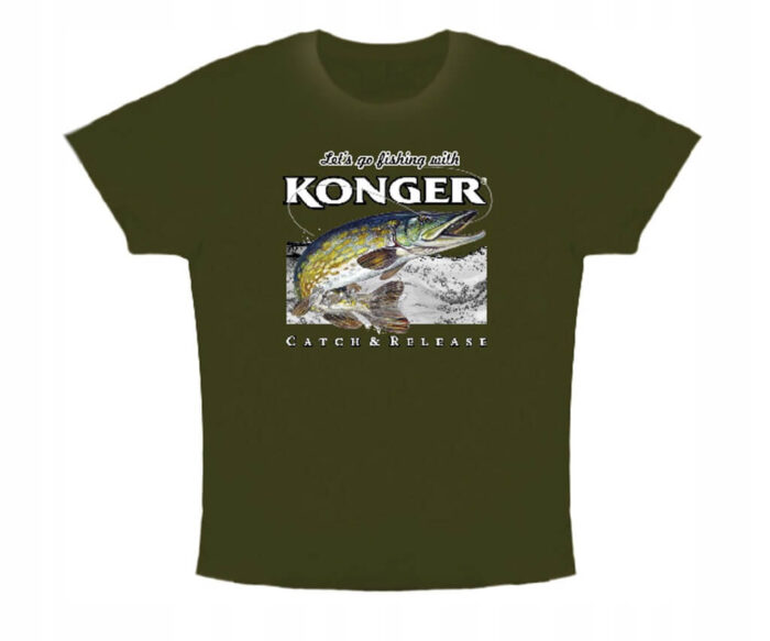 Konger Tricou maneca scurta imprimat cu stiuca, marime M - imagine 2