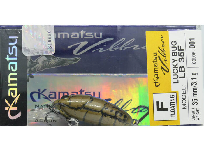 Kamatsu Lucky Bug 3.5cm, 3.1gr (Floating), Culoare 001 - imagine 11