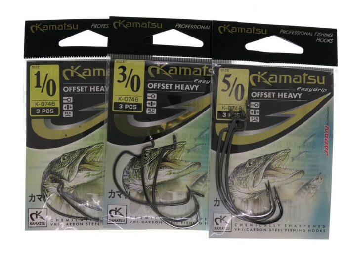 Kamatsu Carlig Offset Heavy K-0746 (nr.1/0-nr.5/0) - imagine 6